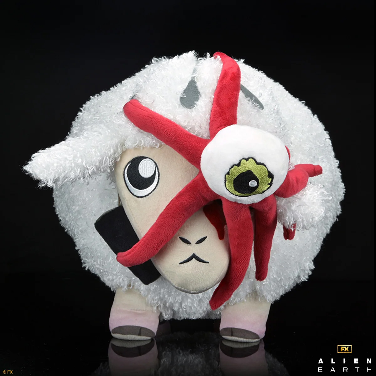 Ovelha de Pelúcia com Olho Alienígena T. Ocellus da Série Alien: Earth (Kidrobot)