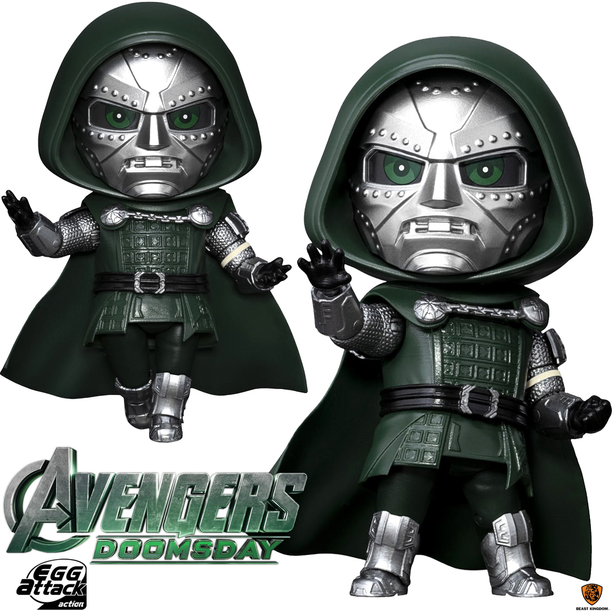 Action Figure Vingadores: Doutor Destino Egg Attack Action (Avengers: Doomsday)
