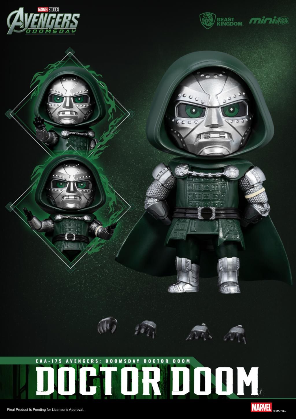 Action Figure Vingadores: Doutor Destino Egg Attack Action (Avengers: Doomsday)