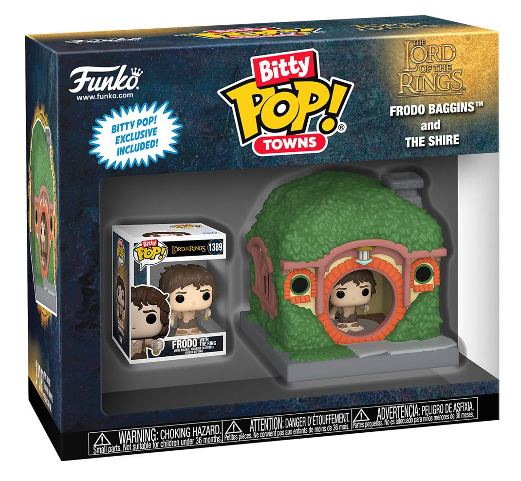 Micro Set Bitty Pop! Town Frodo Baggins e a Casa Hobbit (O Senhor dos Anéis)