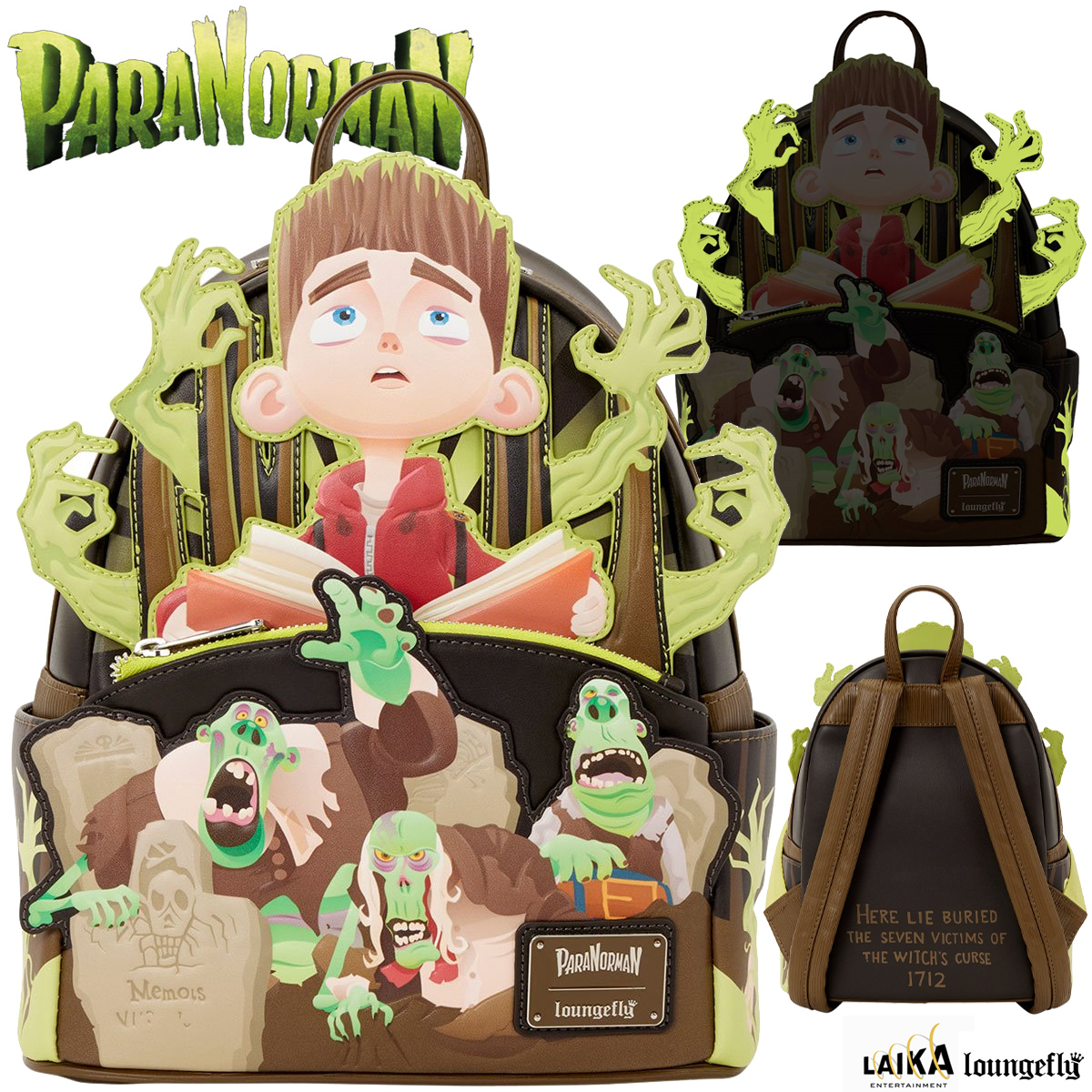 Mini-Mochila do Filme Stop-Motion ParaNorman de 2012