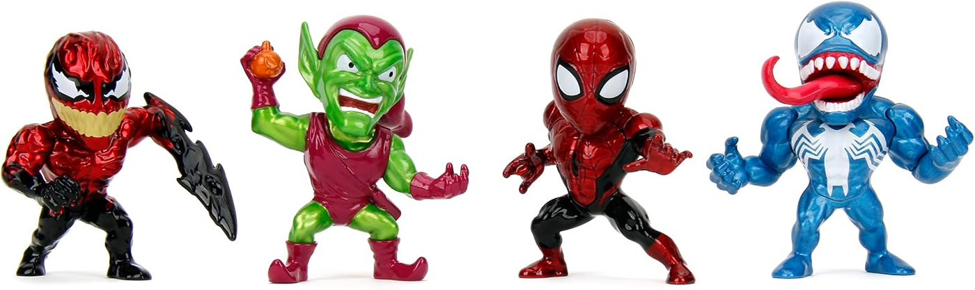 Mini-Figuras Spider-Man MetalFigs com Homem-Aranha
