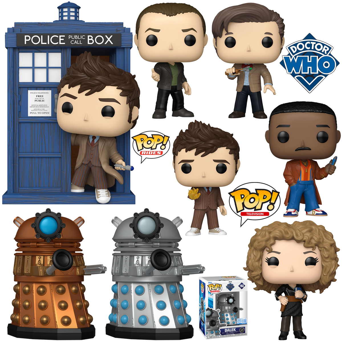 Bonecos Pop! Doctor Who