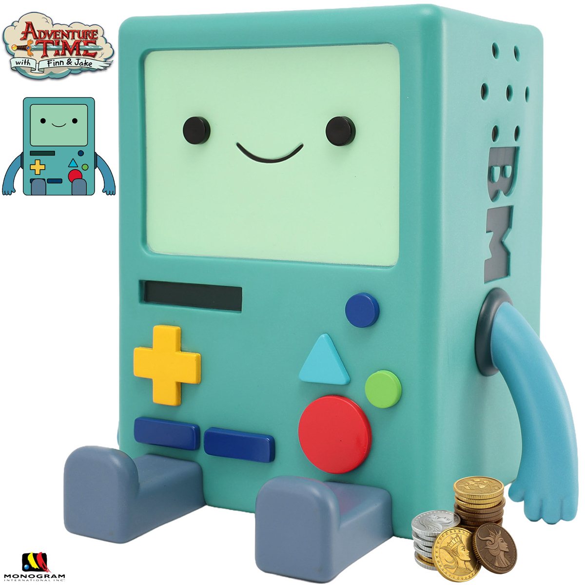 Cofre BMO Hora de Aventura PVC Figural Bank