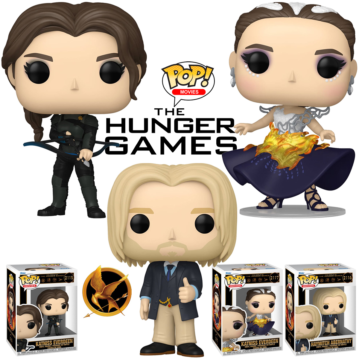 Trio Pop! Jogos Vorazes (Hunger Games)