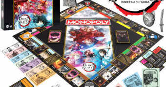 Jogo Monopoly do Anime Demon Slayer: Kimetsu no Yaiba