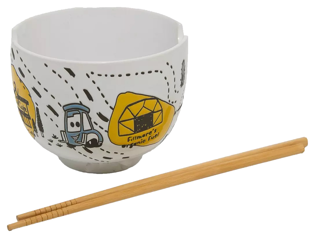 Tigela Ramen Radiator Springs do Filme Carros da Pixar