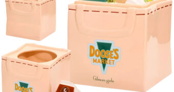 Pote de Cookies Sacola do Mercado Doose de Gilmore Girls