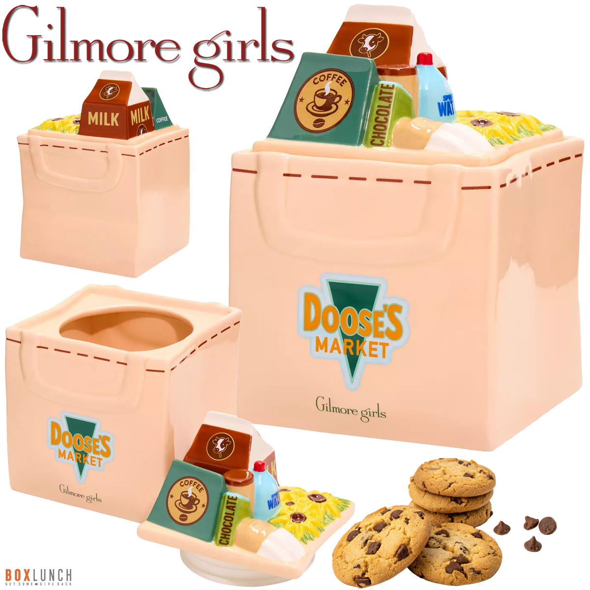 Pote de Cookies Sacola do Mercado Doose de Gilmore Girls