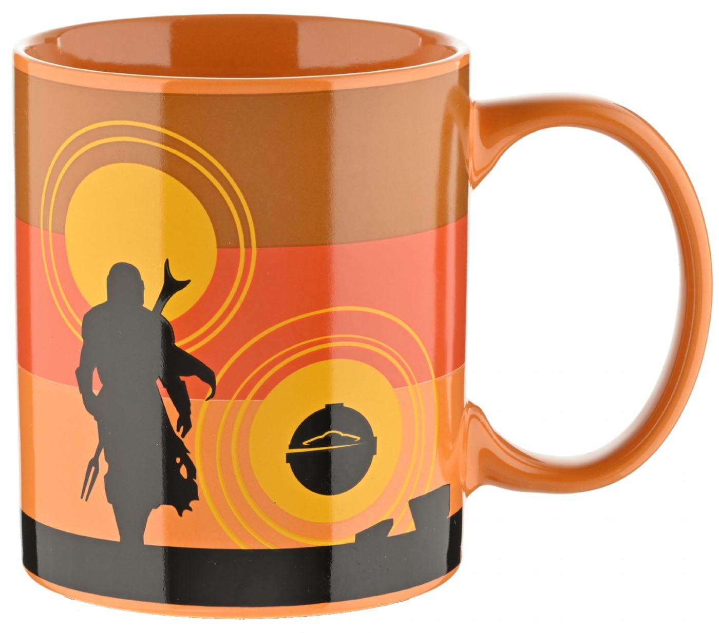 Caneca Star Wars The Mandalorian com Aquecedor Elétrico
