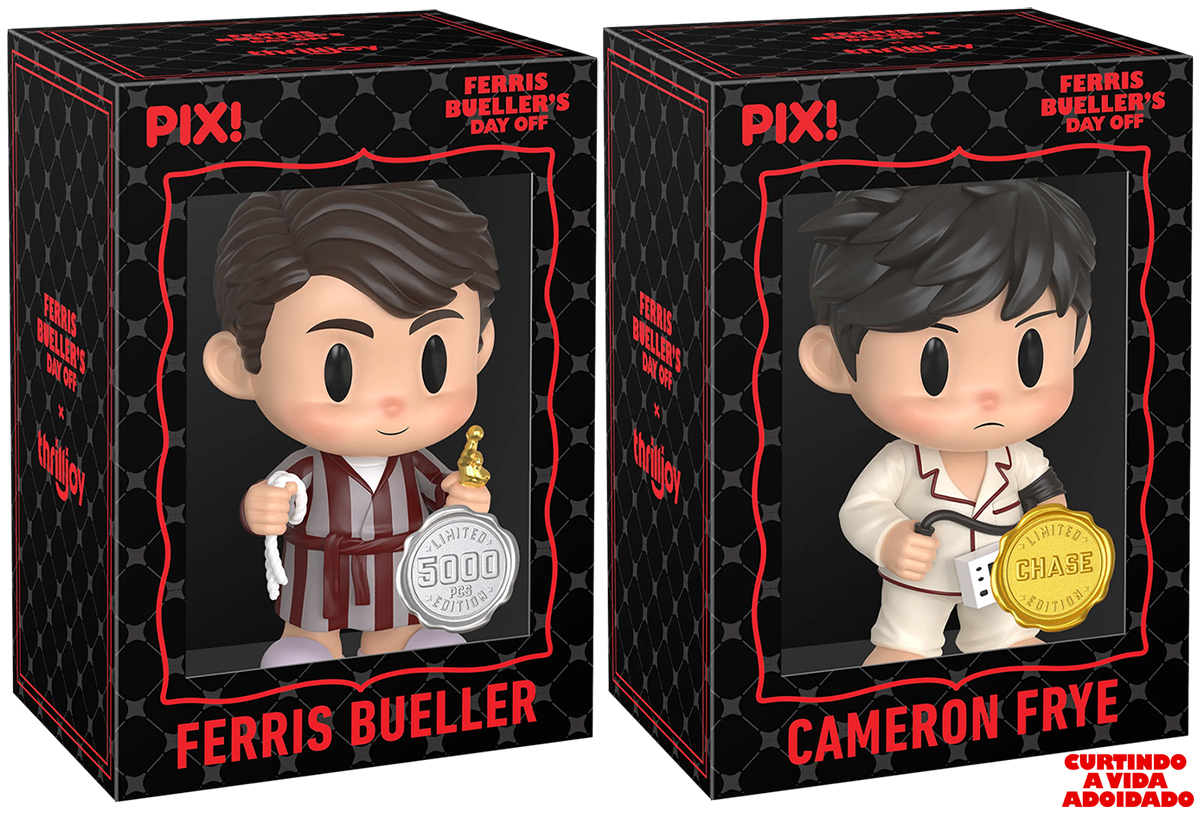 Bonecos Thrilljoy PIX! Curtindo a Vida Adoidado (Ferris Bueller's Day Off) de John Hughes