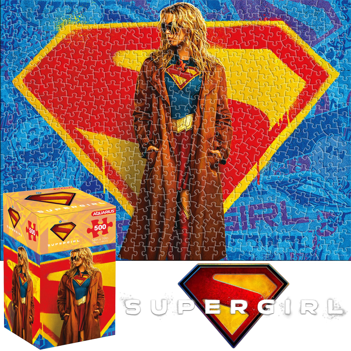 Quebra-Cabeça Supergirl (2026) com Milly Alcock