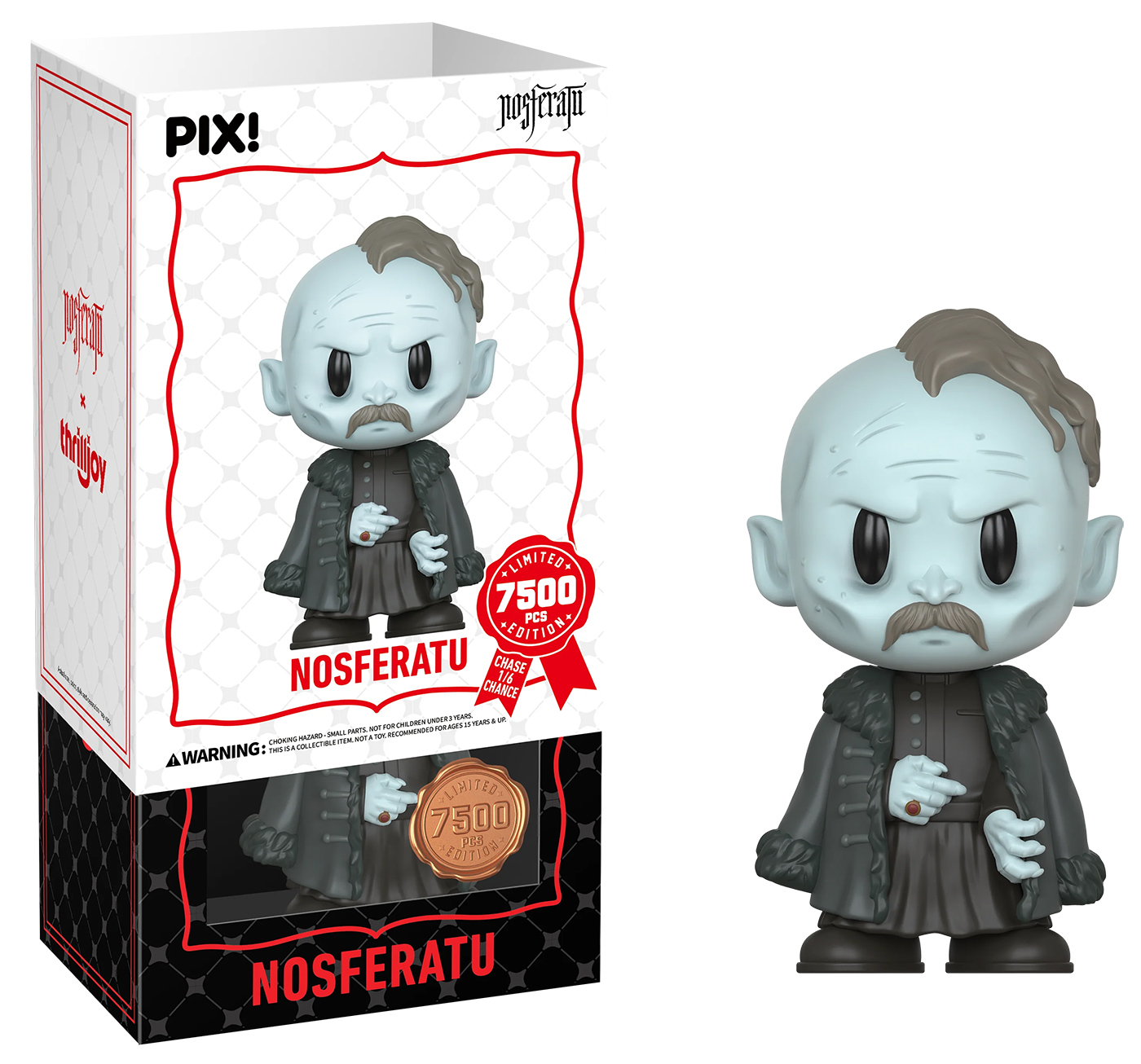 Bonecos Thrilljoy PIX! Nosferatu (2024) de Robert Eggers