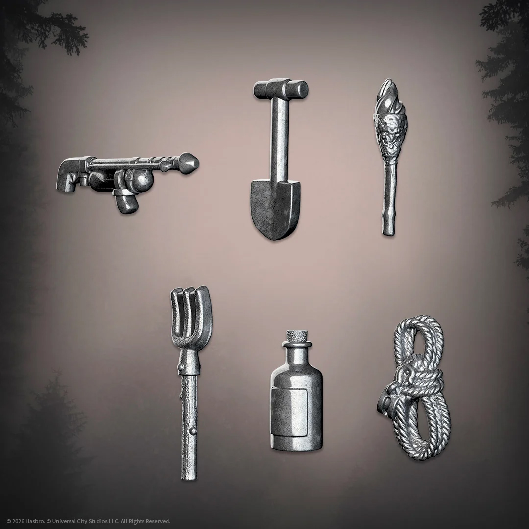 Jogo de Tabuleiro Detetive (Clue) dos Monstros da Universal Pictures