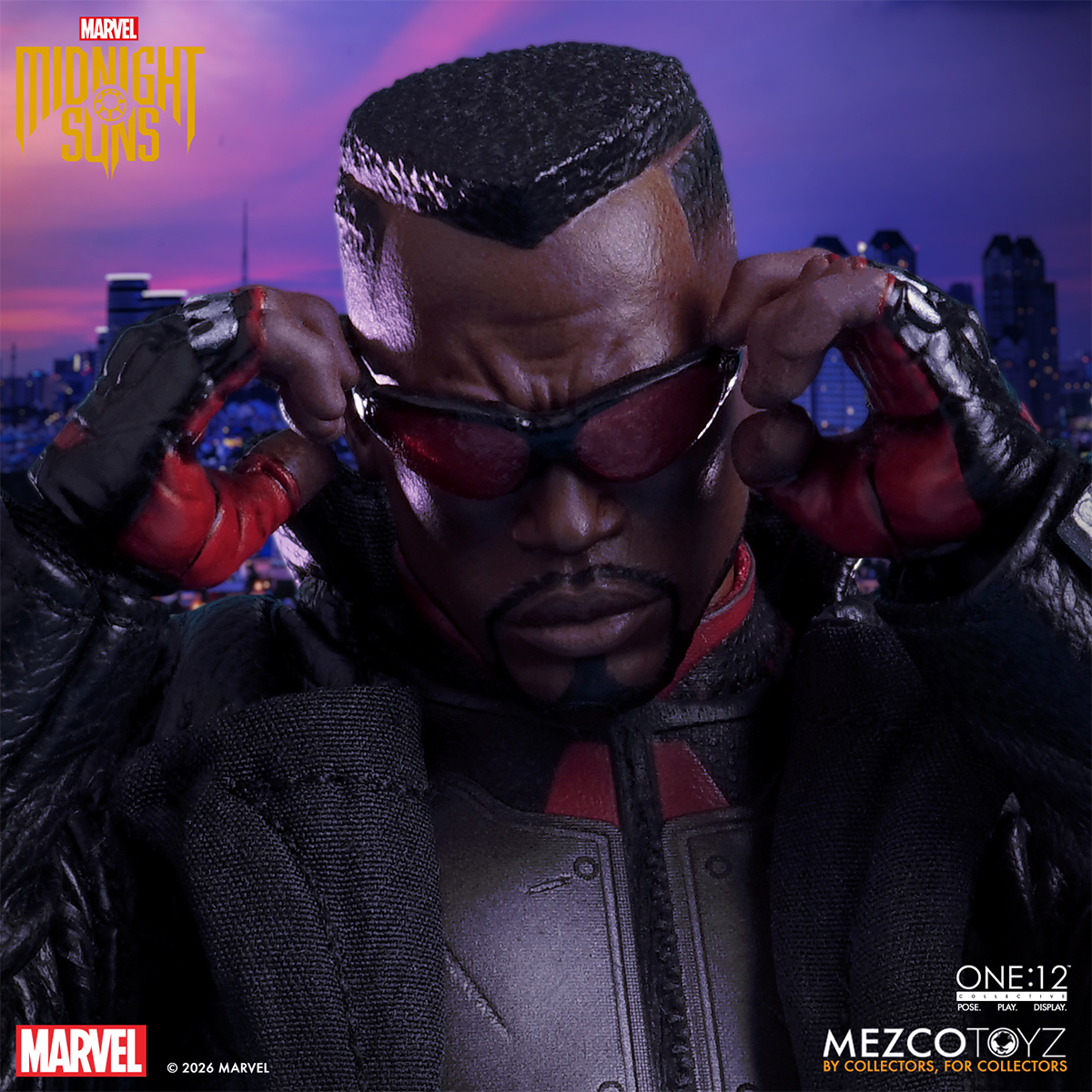 Action Figure One:12 Collective Blade, o Caçador de Vampiros “Midnight Suns”