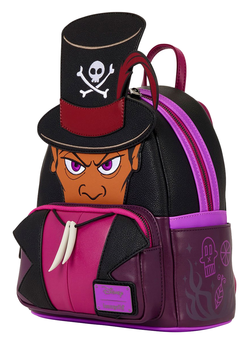 Mini-Mochila Vilão Disney: Dr. Facilier de A Princesa e o Sapo