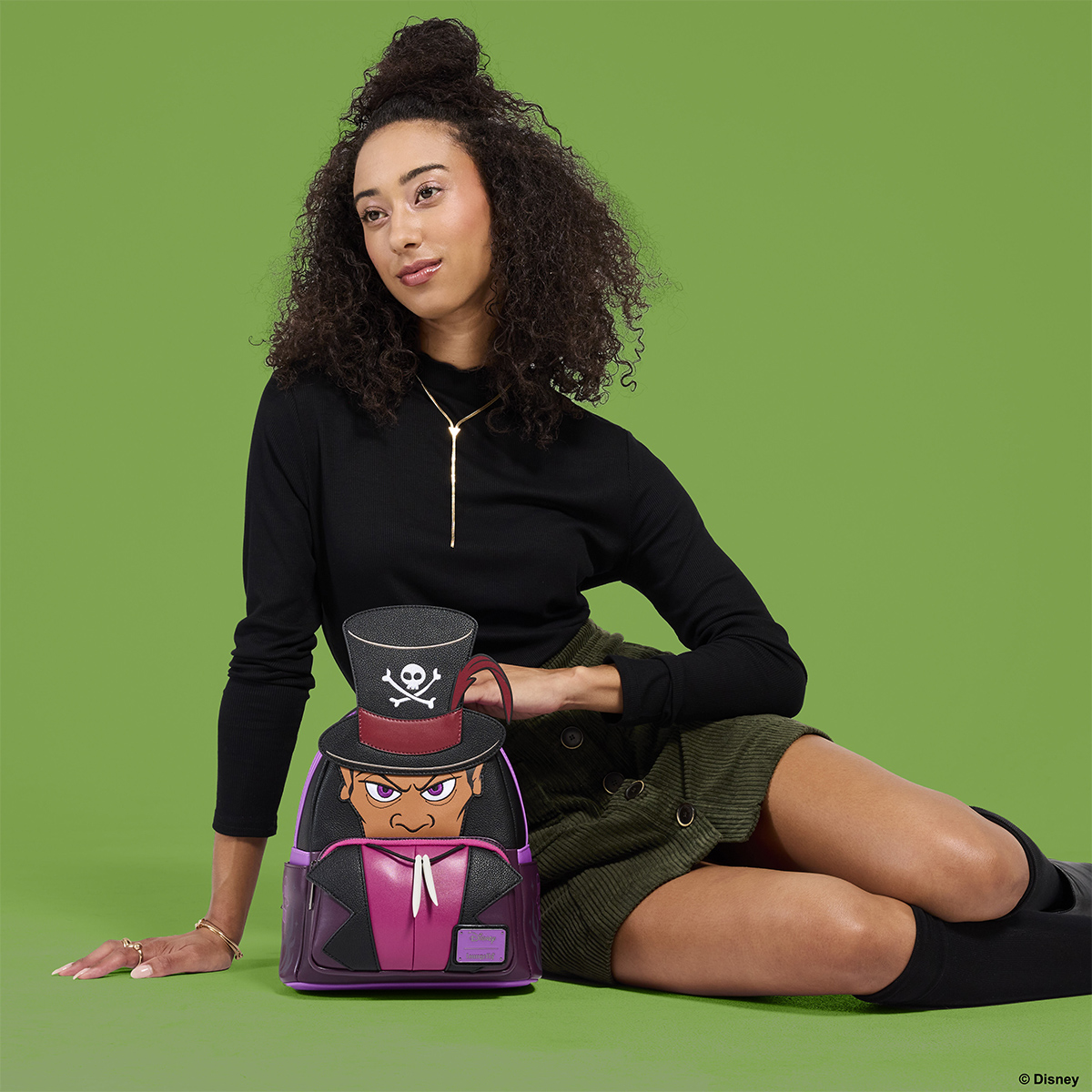 Mini-Mochila Vilão Disney: Dr. Facilier de A Princesa e o Sapo