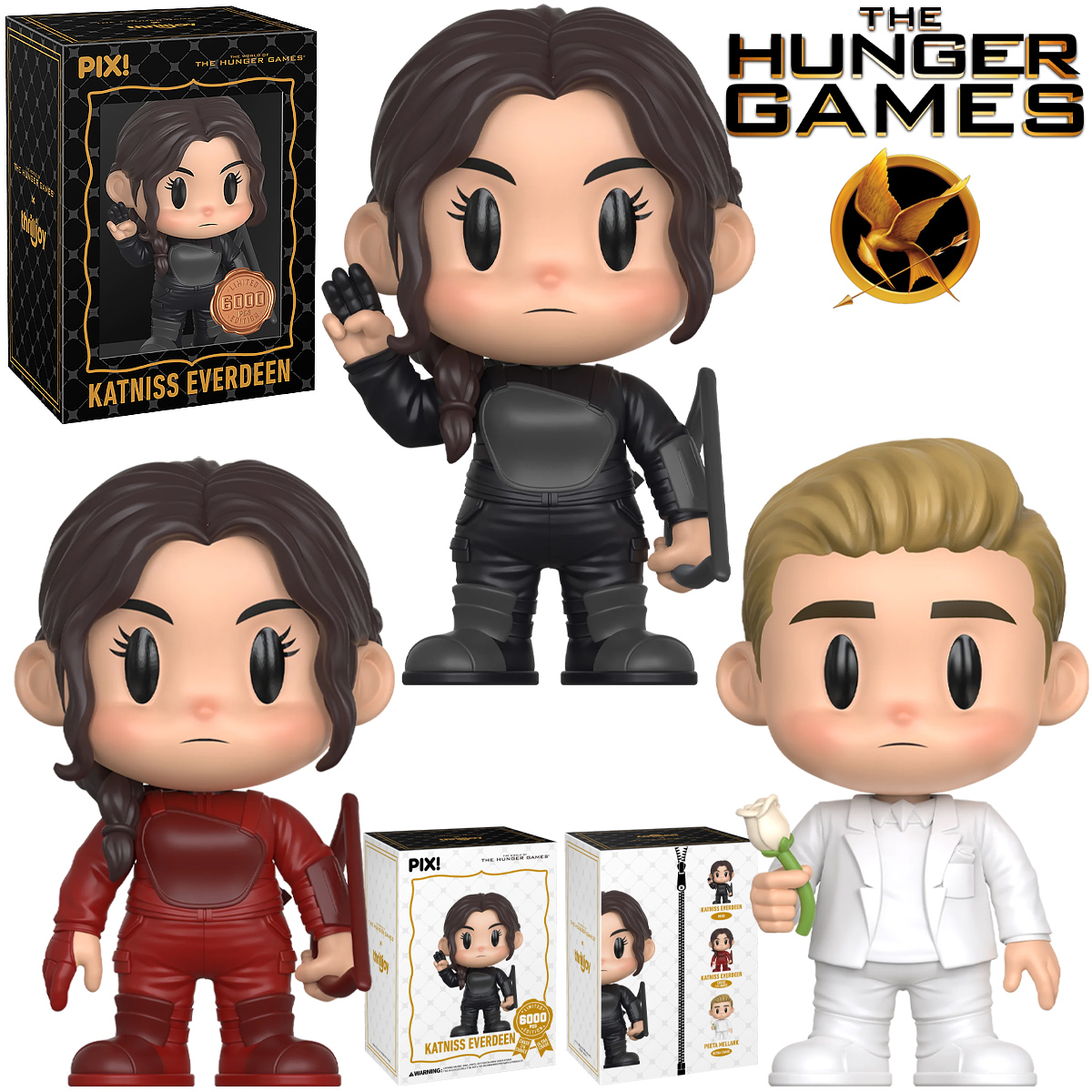 Thrilljoy PIX! Jogos Vorazes: Katniss Everdeen e Peeta Mellark