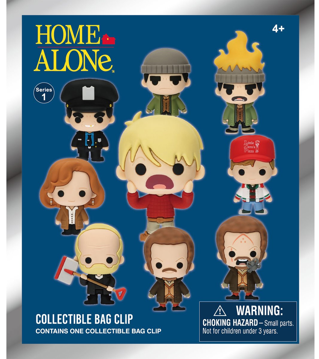 Chaveiros Esqueceram de Mim (Home Alone) 3D Foam Bag Clips