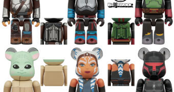 Bonecos Be@rbricks da Série Star Wars: O Mandaloriano