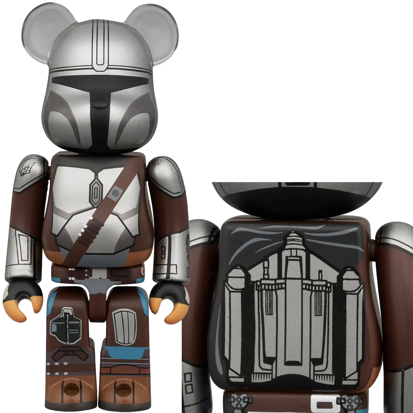 Bonecos Be@rbricks da Série Star Wars: O Mandaloriano