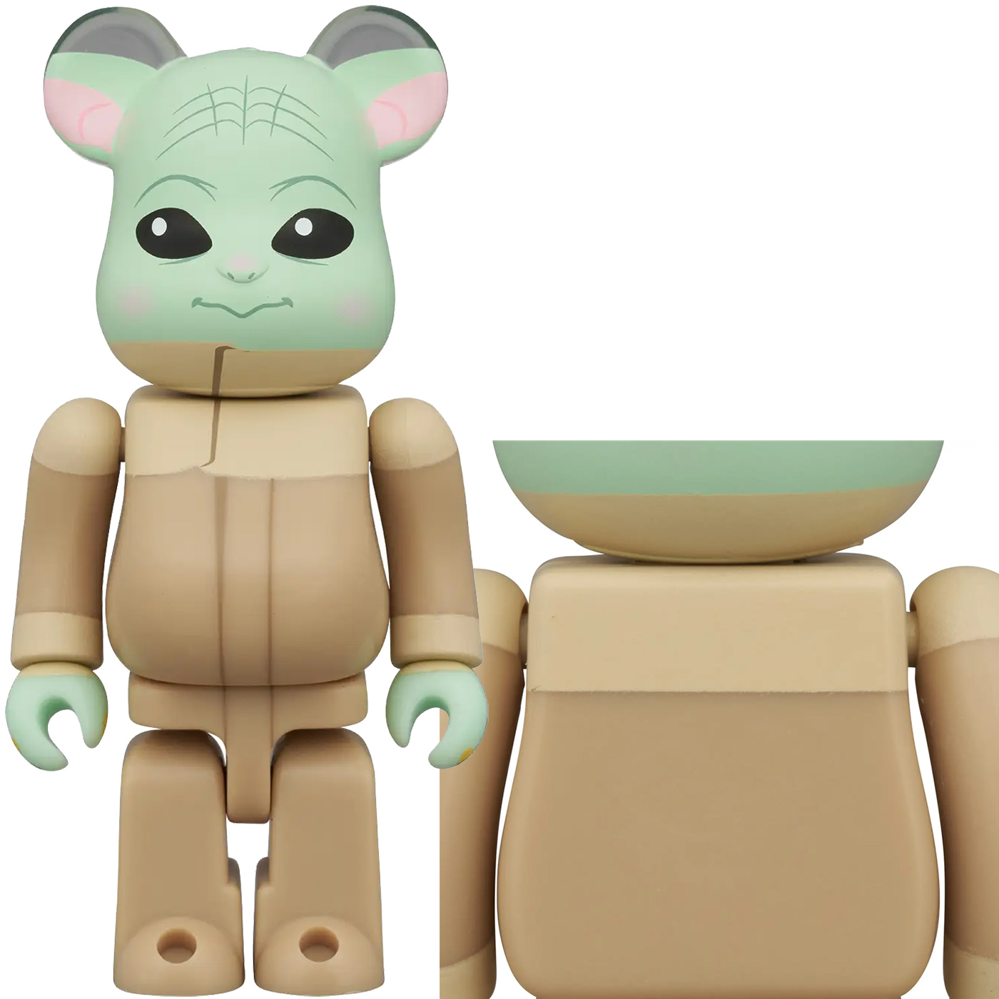 Bonecos Be@rbricks da Série Star Wars: O Mandaloriano