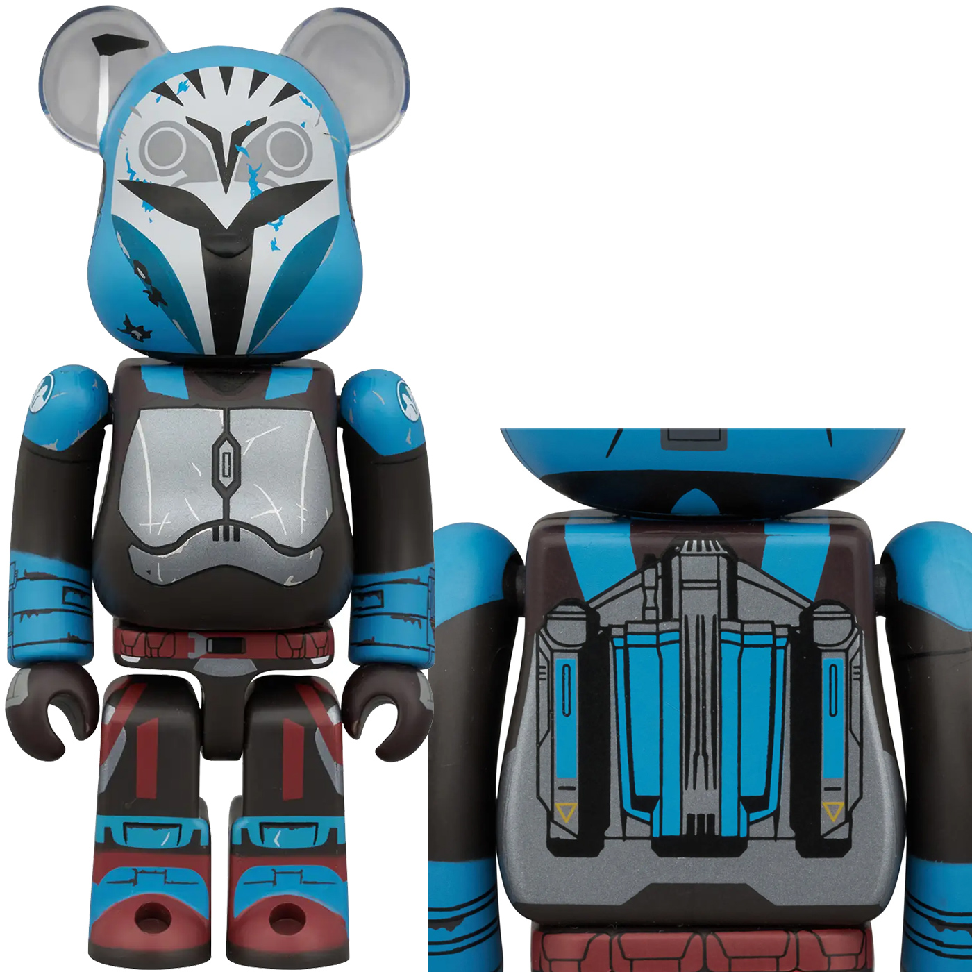 Bonecos Be@rbricks da Série Star Wars: O Mandaloriano