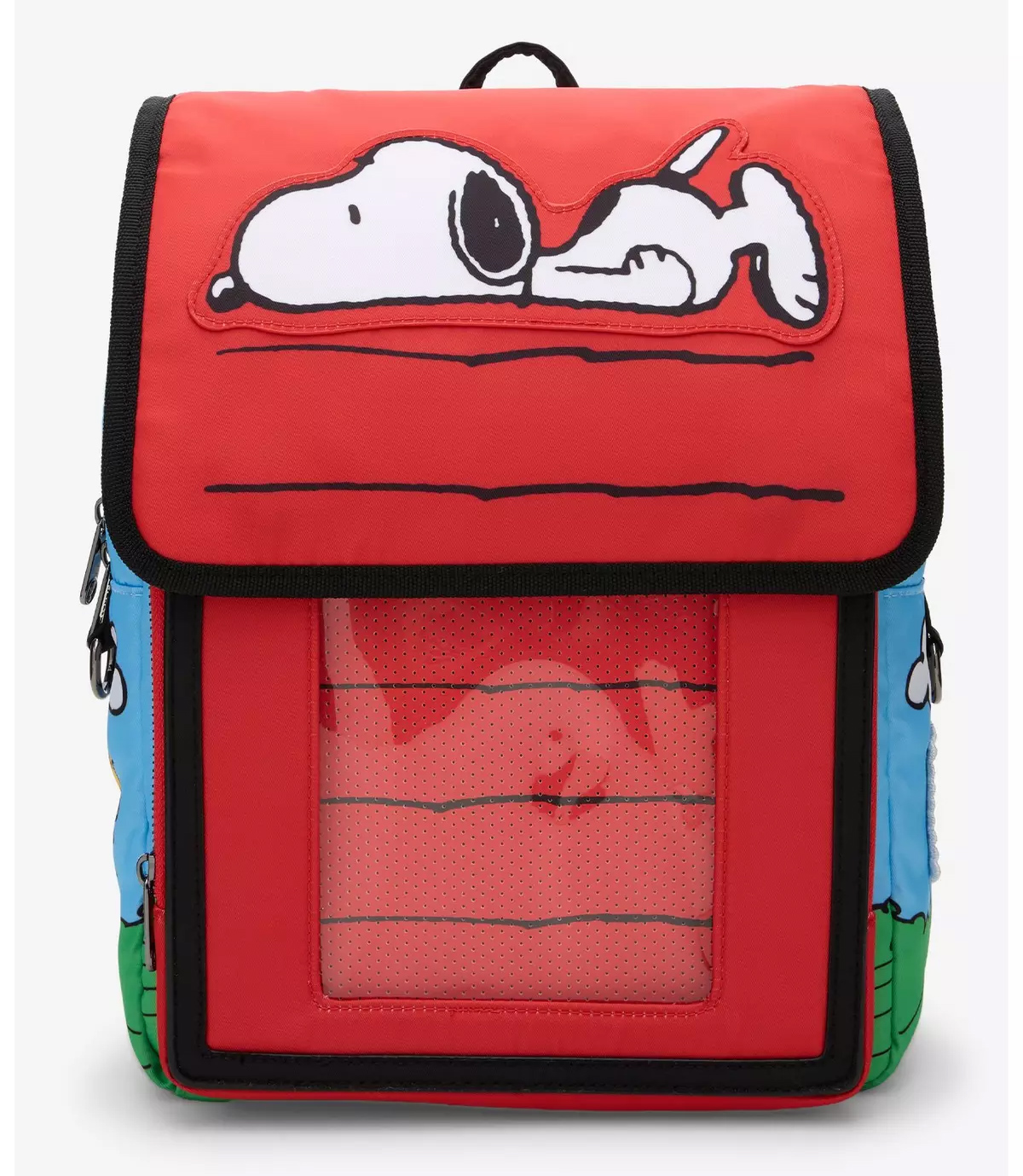 Mini-Mochila Casinha de Cachorro do Snoopy em Estilo “Ita Bag”