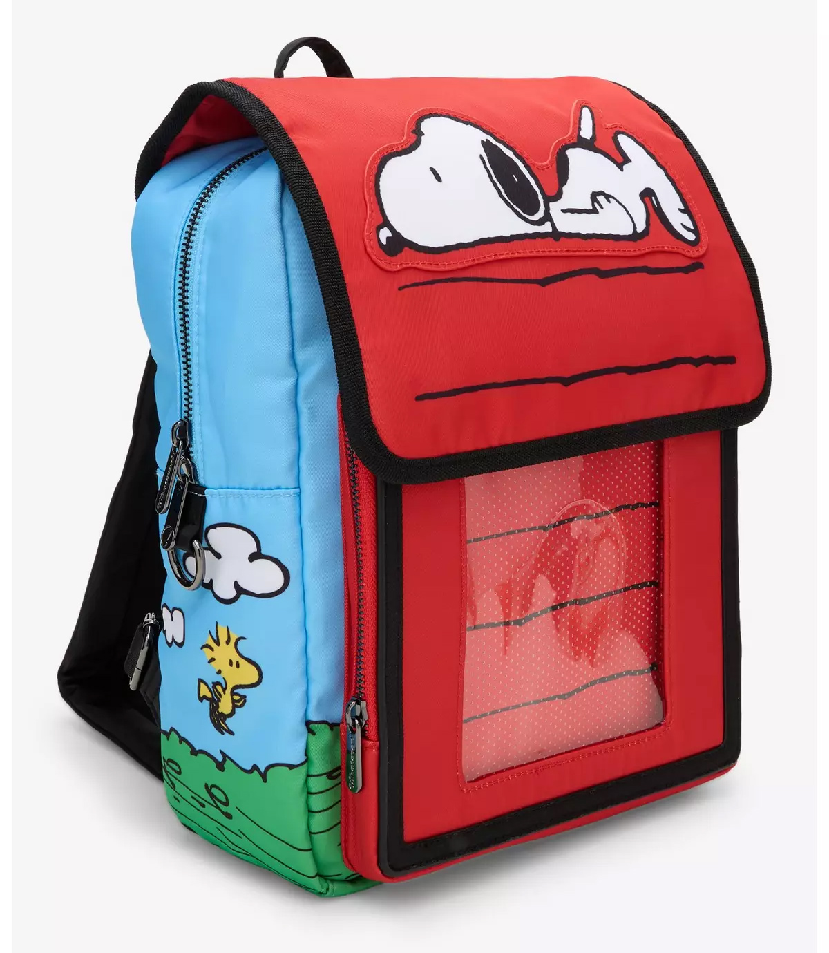 Mini-Mochila Casinha de Cachorro do Snoopy em Estilo “Ita Bag”