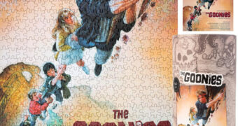 Quebra-Cabeça Os Goonies: Pôster de Drew Struzan com 500 peças