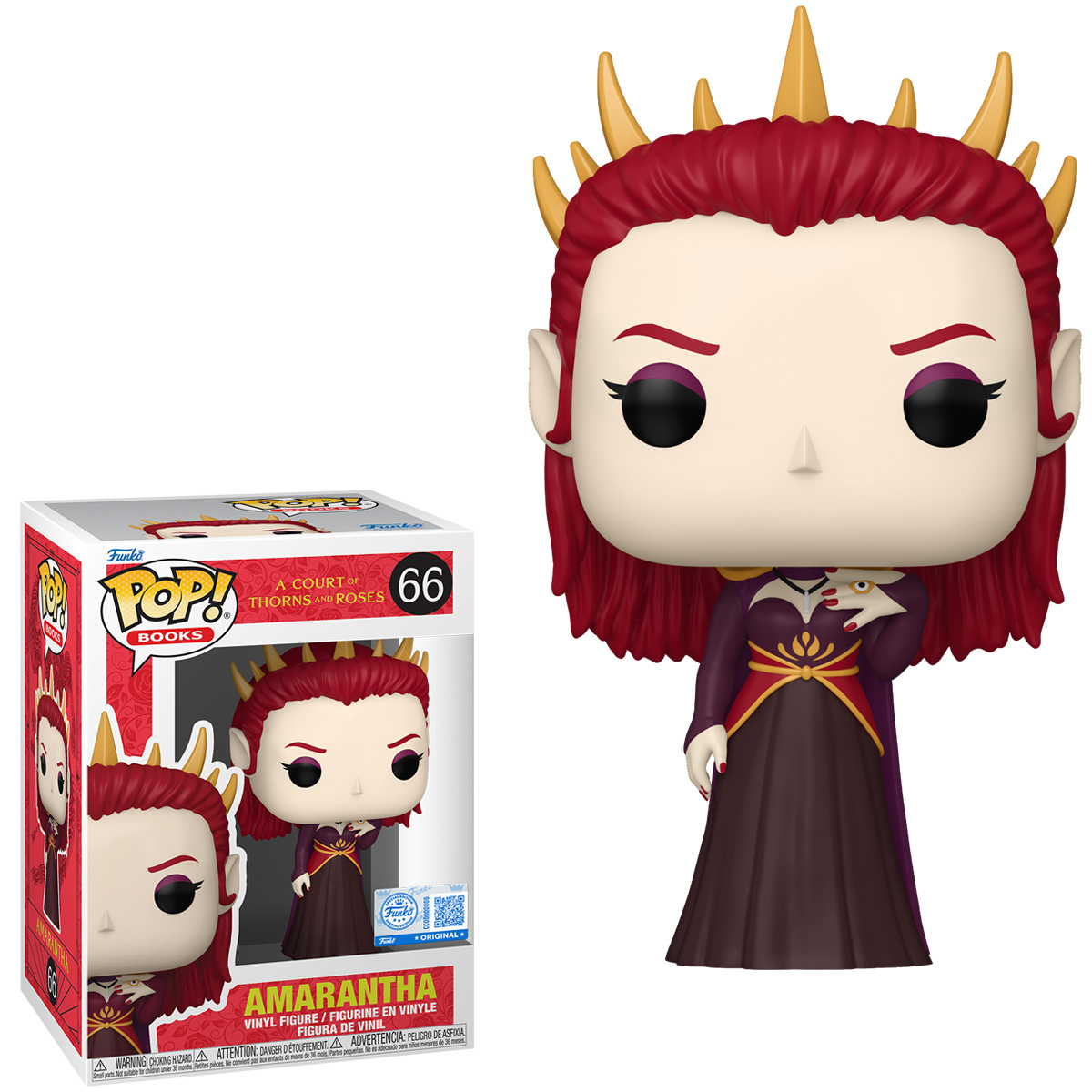 Figuras Pop! Livros: Corte de Espinhos e Rosas (A Court of Thorns and Roses) de Sarah J. Maas