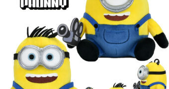 Bonecos de Pelúcia Minions & Monstros Phunny com James e Henry (Kidrobot)