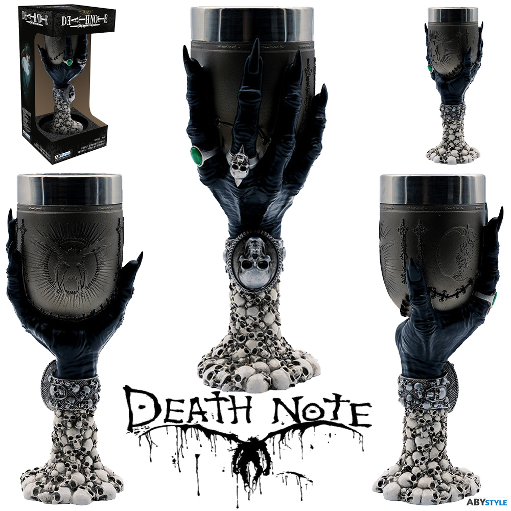 Taça Esculpida Shinigami Ryuk, o Espírito da Morte de Death Note