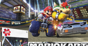 Quebra-Cabeça Mario Kart “Light Up the Night” com 1.000 peças