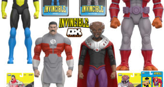 Action Figures Super7 Deluxe Invencível (Invincible), a Série em Quadrinhos de Robert Kirkman