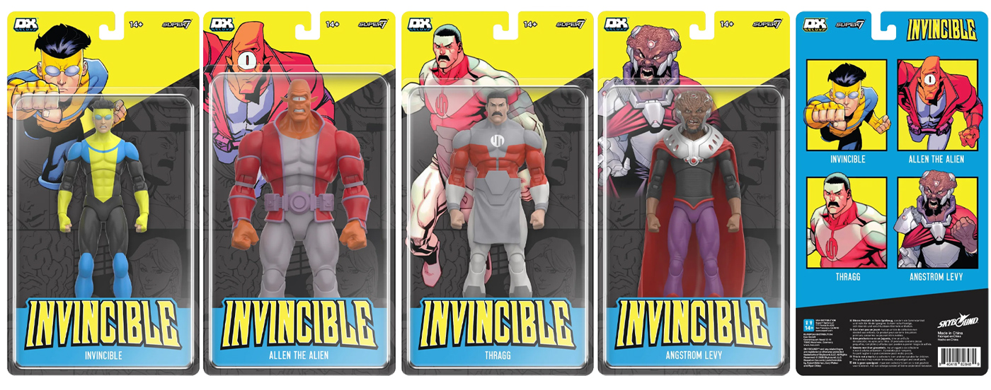 Action Figures Super7 Deluxe Invencível (Invincible)