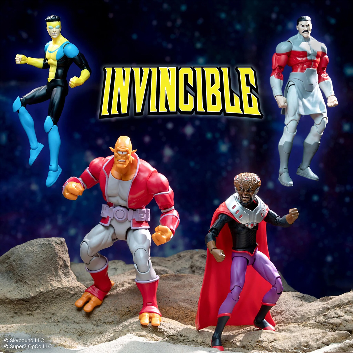 Action Figures Super7 Deluxe Invencível (Invincible)