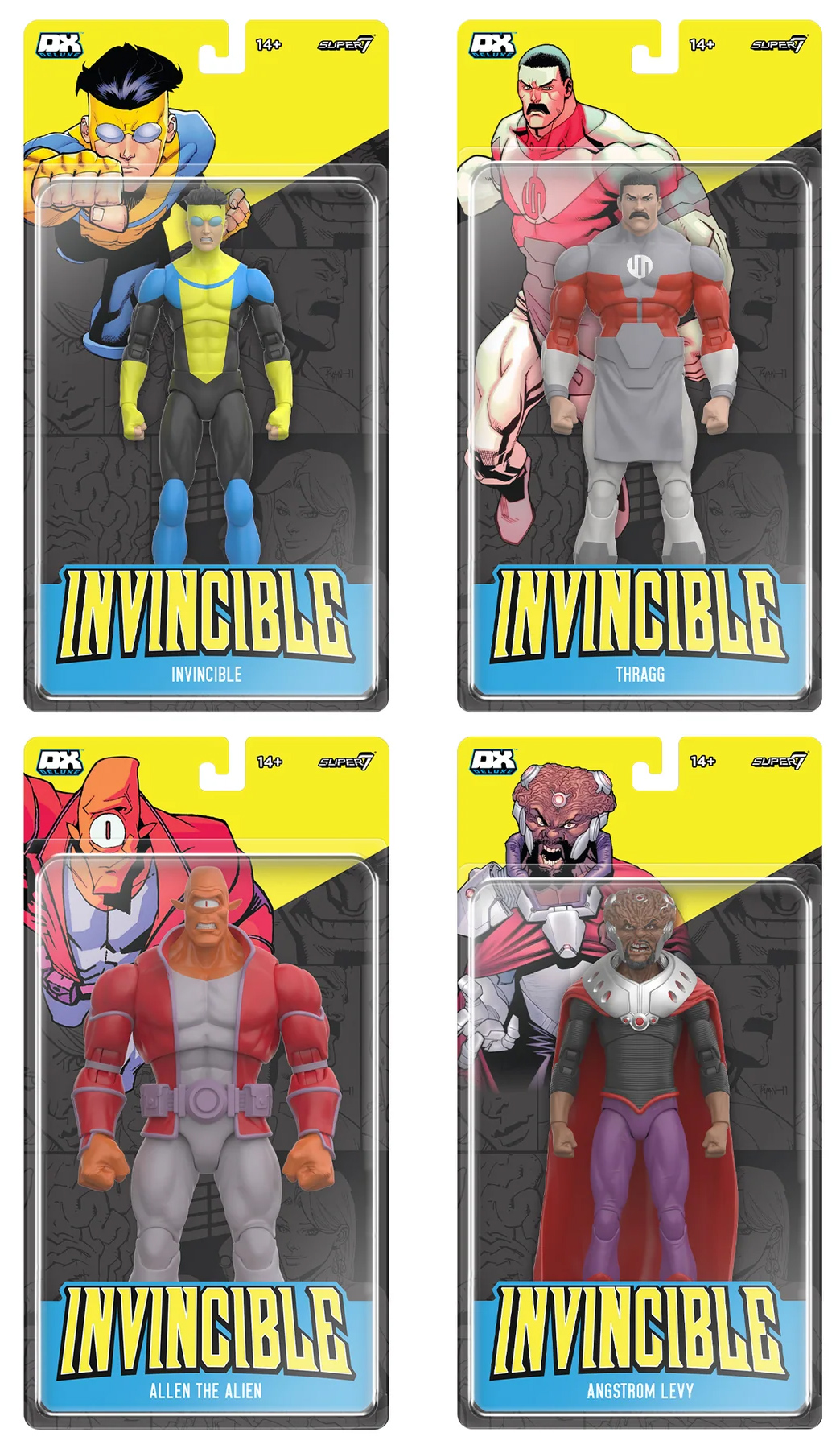 Action Figures Super7 Deluxe Invencível (Invincible)