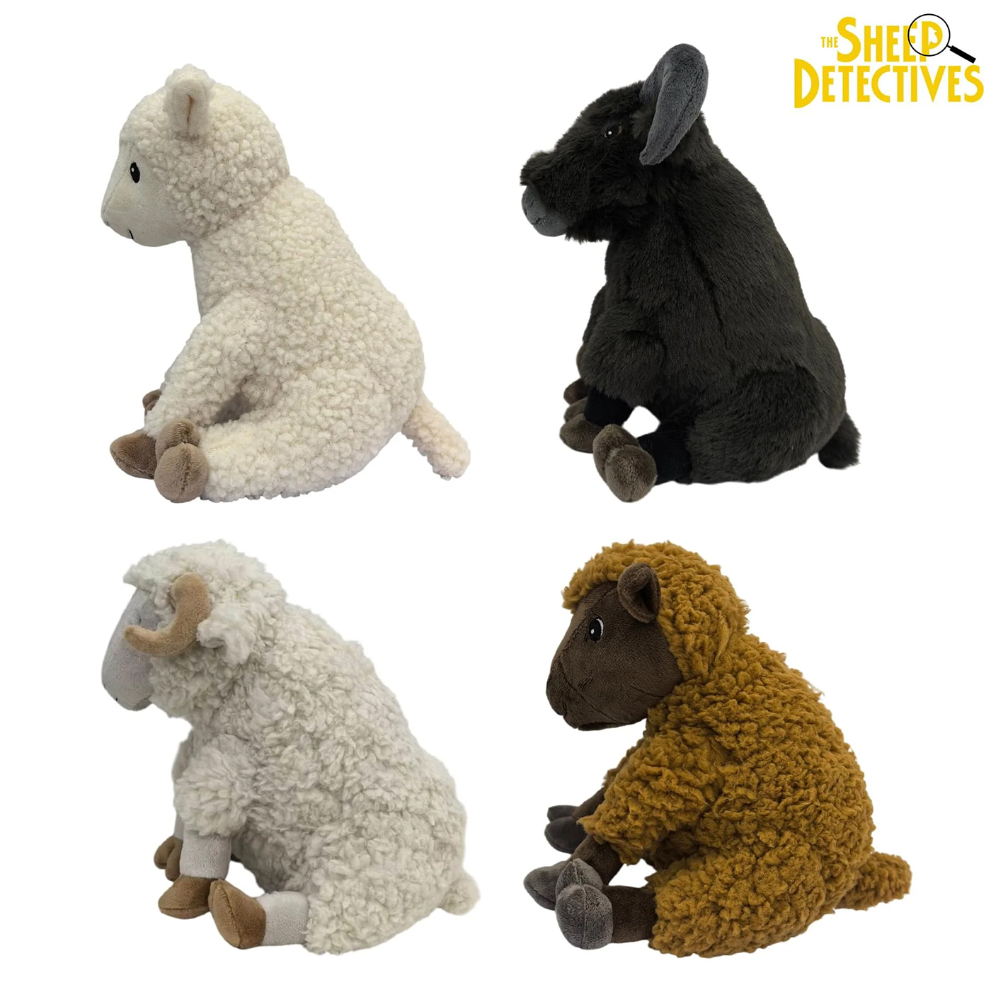 Rebanho de Pelúcia do Filme As Ovelhas Detetives (The Sheep Detectives)