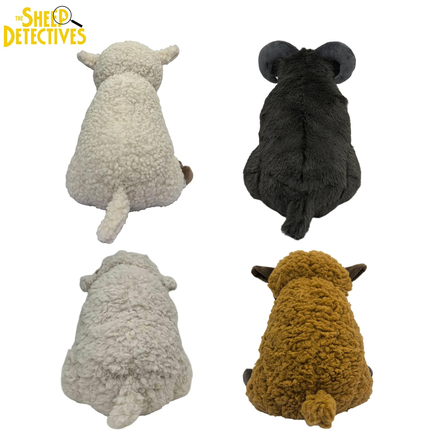 Rebanho de Pelúcia do Filme As Ovelhas Detetives (The Sheep Detectives)