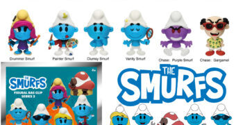 Chaveiros Os Smurfs (Les Schtroumpfs) 3D Figural Bag Clips