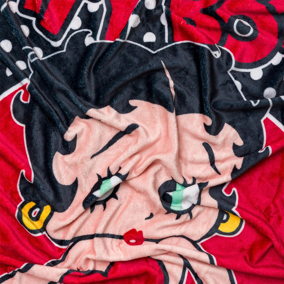 Cobertor de Lance Betty Boop em Pose Pin-Up