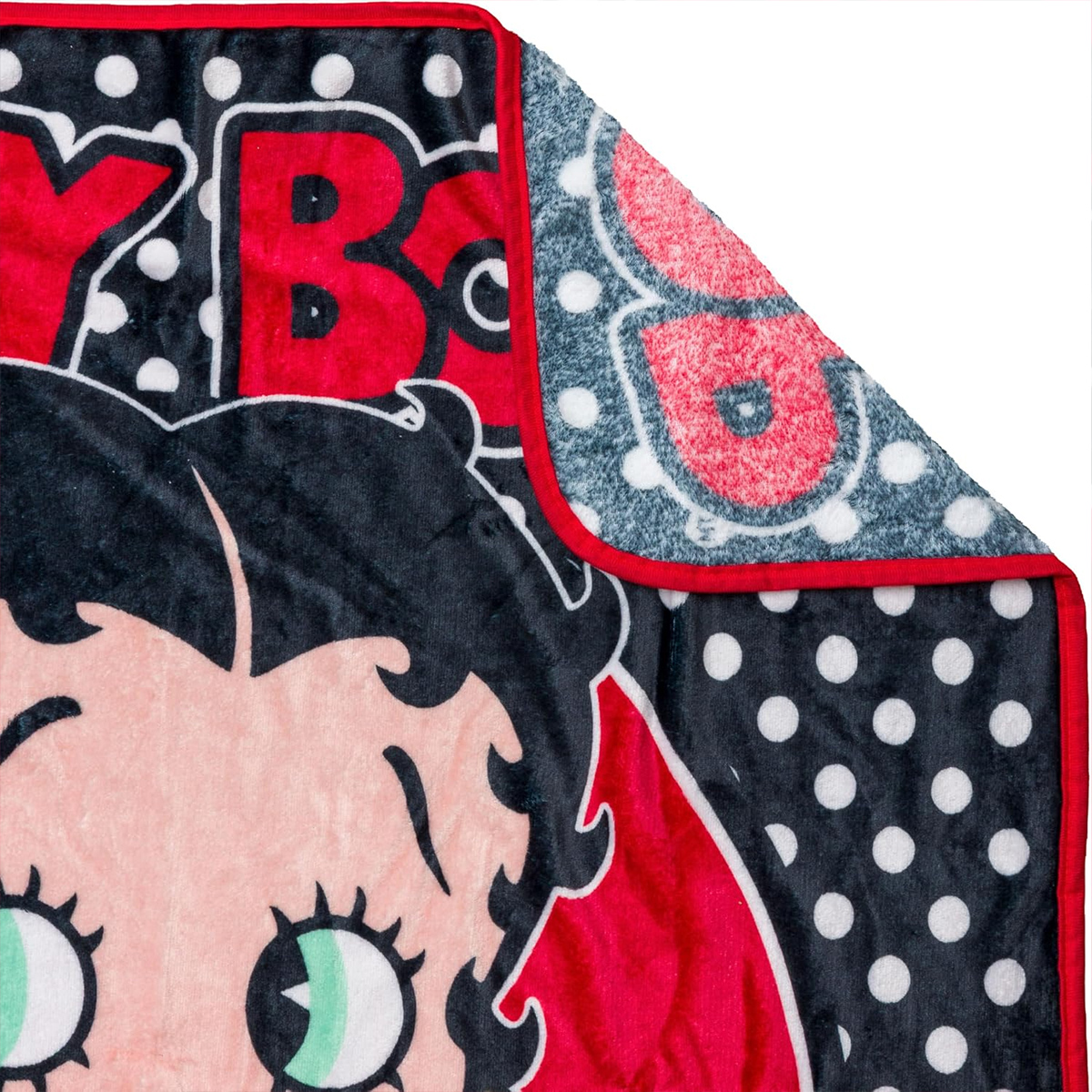 Cobertor de Lance Betty Boop em Pose Pin-Up