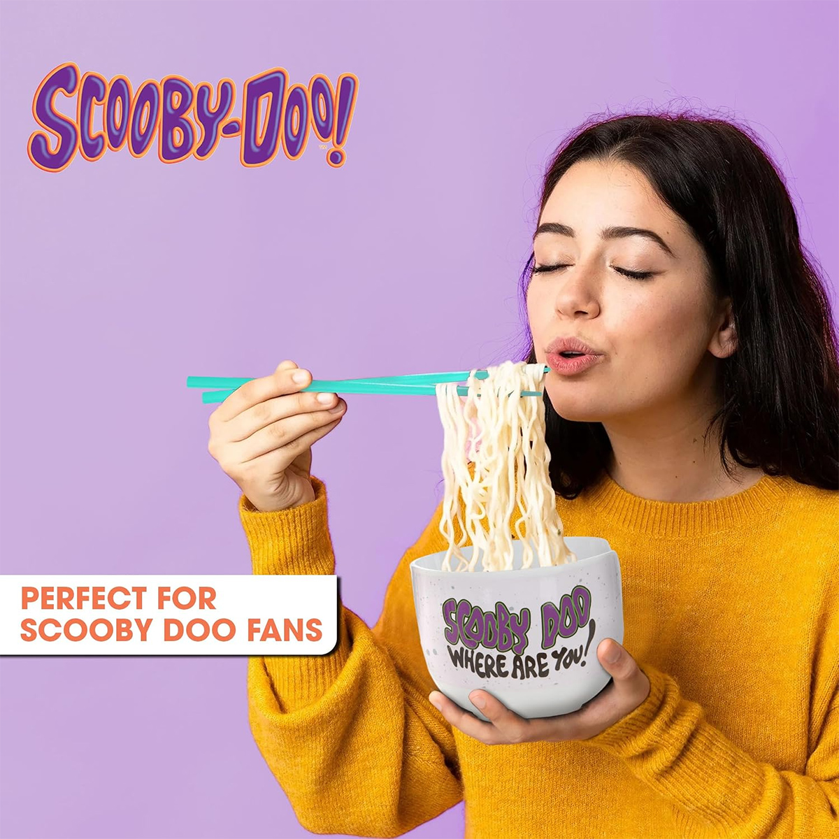 Tigela Ramen Scooby-Doo Onde Está Você?