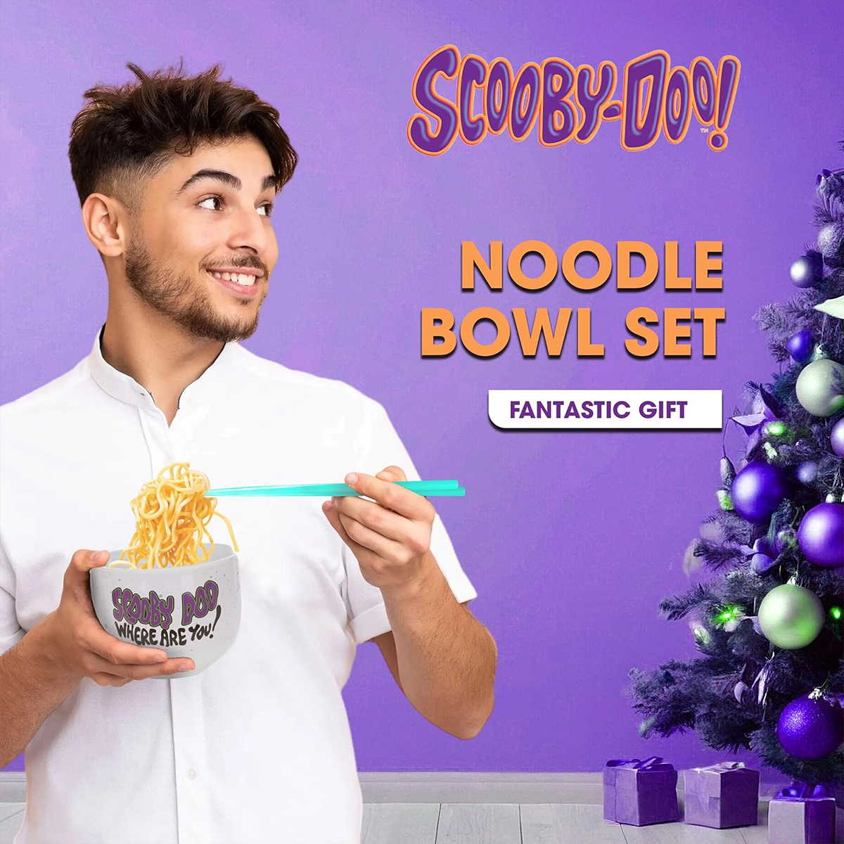 Tigela Ramen Scooby-Doo Onde Está Você?