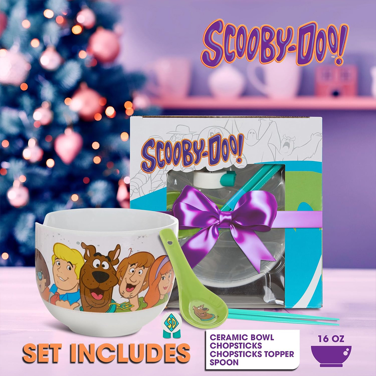 Tigela Ramen Scooby-Doo Onde Está Você?