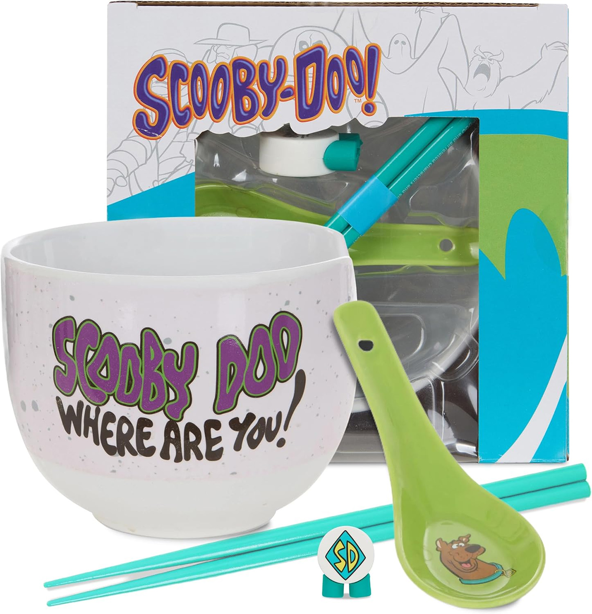 Tigela Ramen Scooby-Doo Onde Está Você?