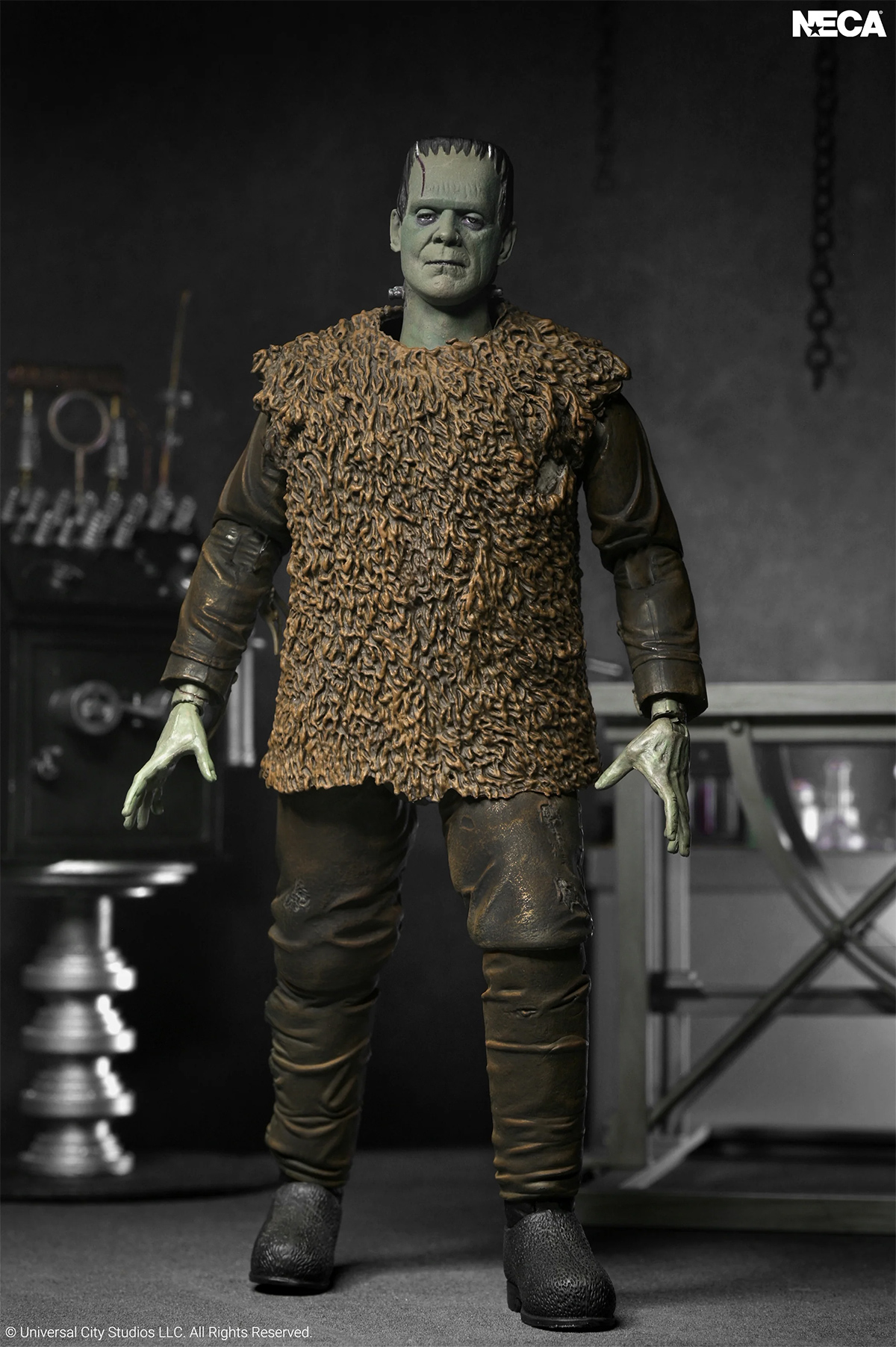 Action Figure Boris Karloff Ultimate em O Filho de Frankenstein (Universal Studios 1939)