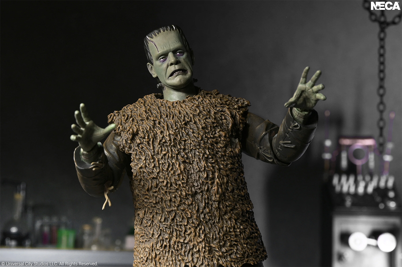 Action Figure Boris Karloff Ultimate em O Filho de Frankenstein (Universal Studios 1939)