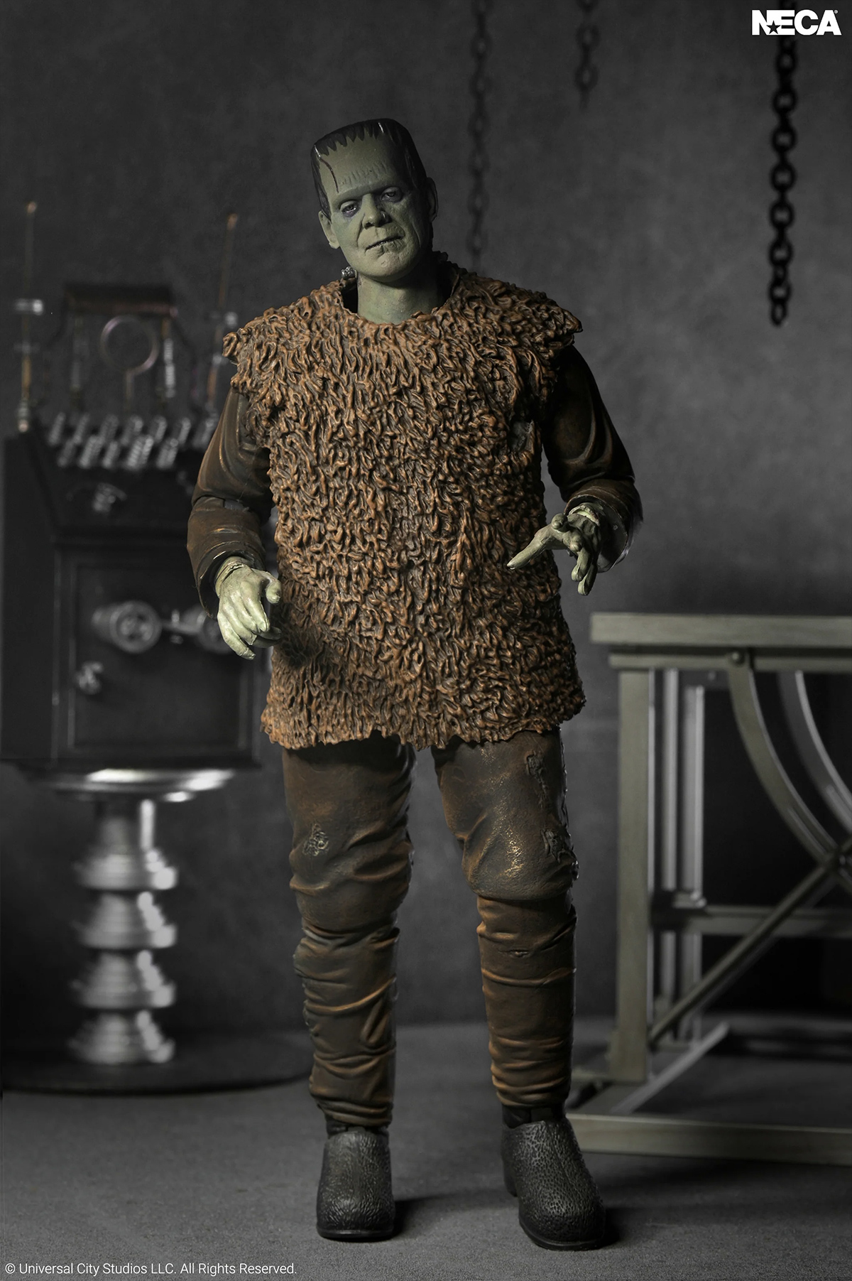 Action Figure Boris Karloff Ultimate em O Filho de Frankenstein (Universal Studios 1939)